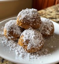 gingerbread snowball cookies