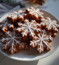 gingerbread snowflakes
