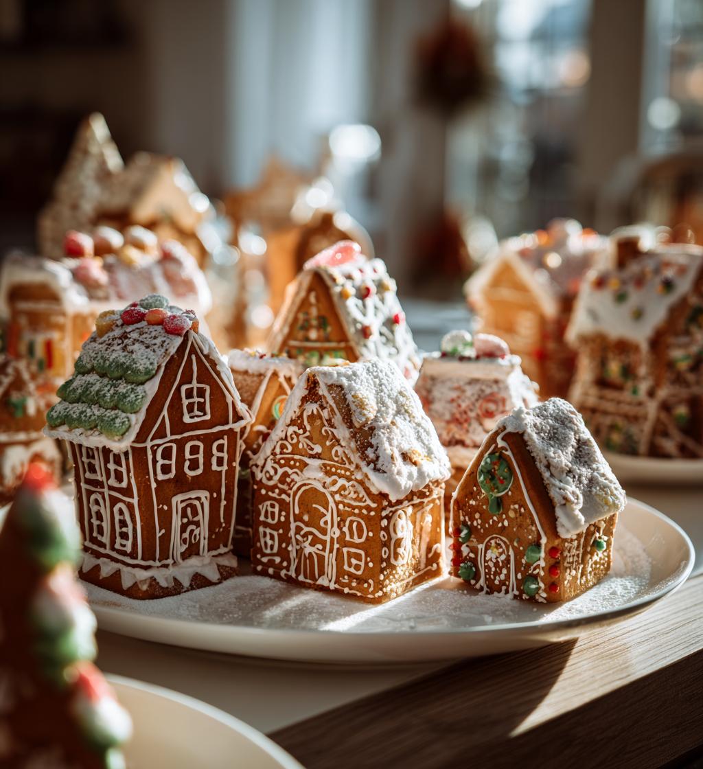 gingerbread town