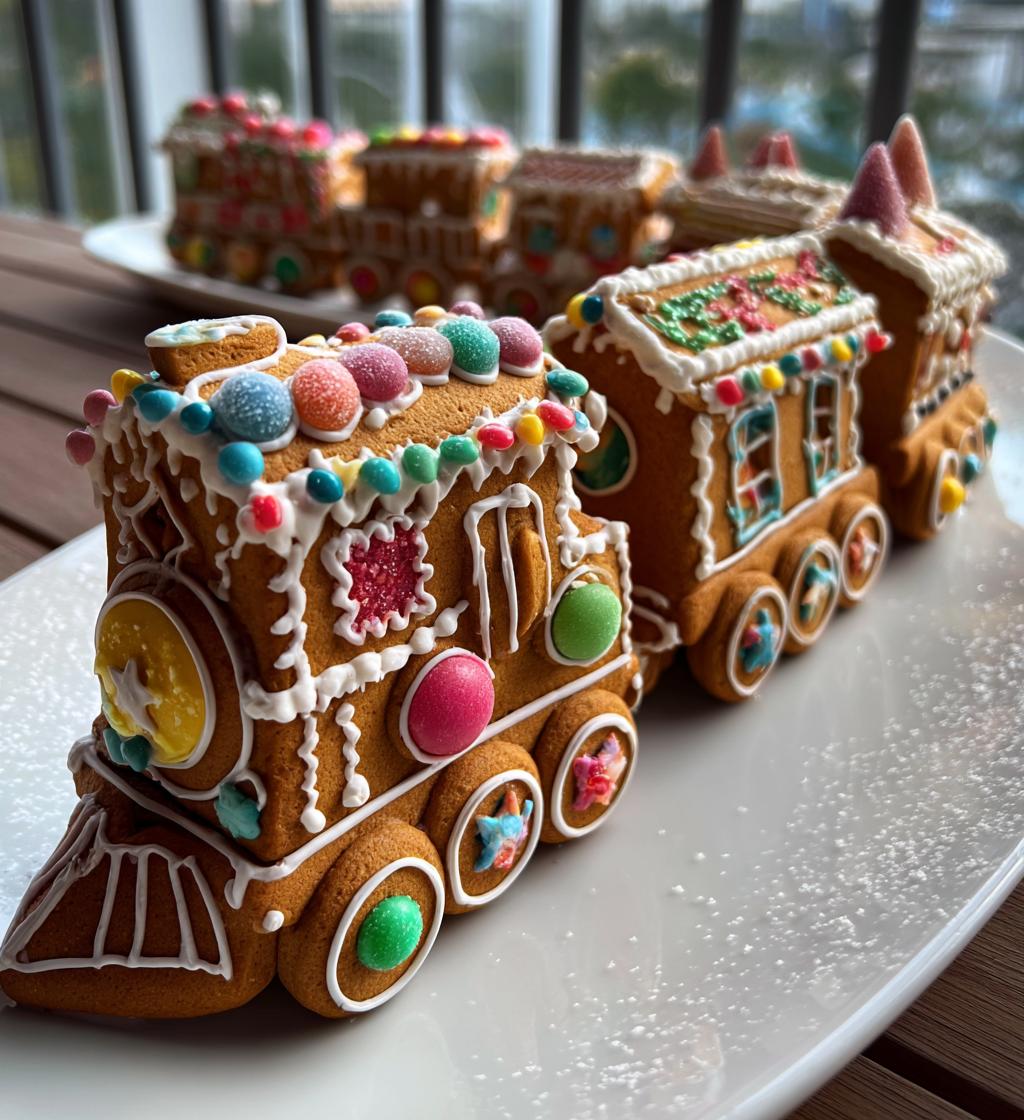 gingerbread train