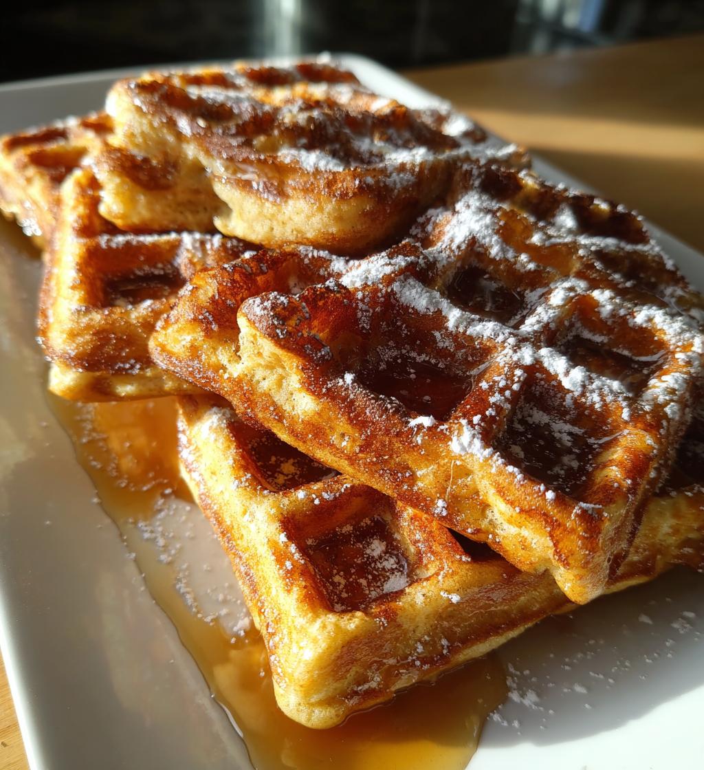 gingerbread waffles