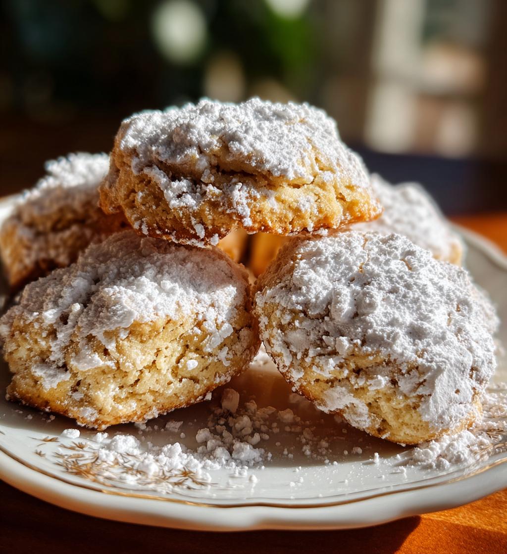 gluten free russian tea cookies