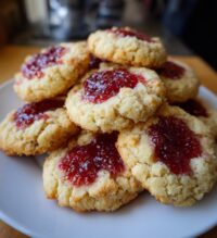 green thumbprint cookies