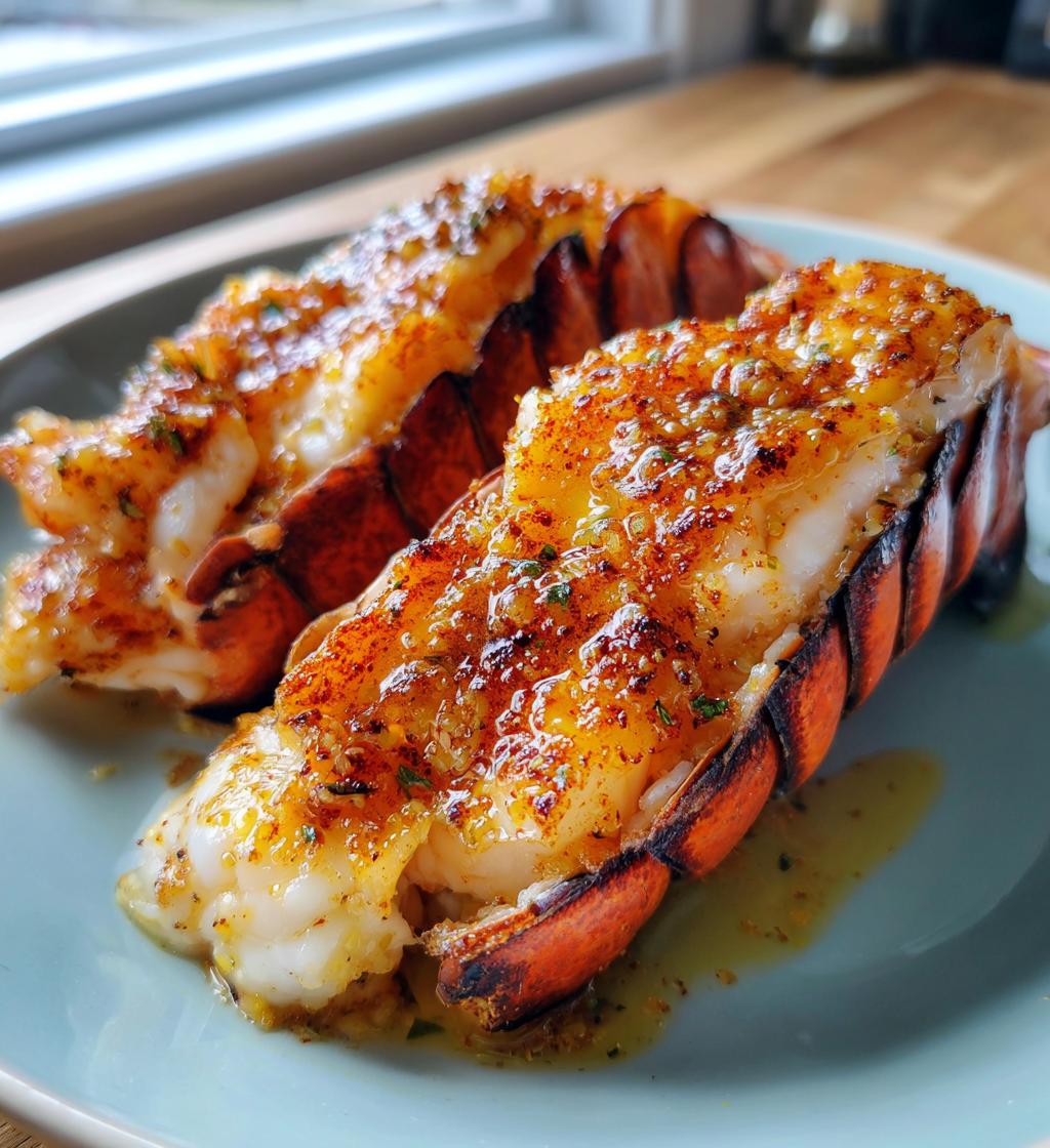 grill lobster tail recipe garlic butter