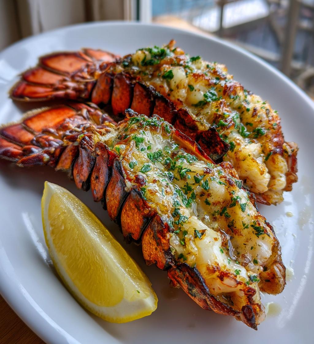 grill lobster tail
