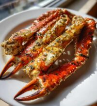 grilled king crab legs