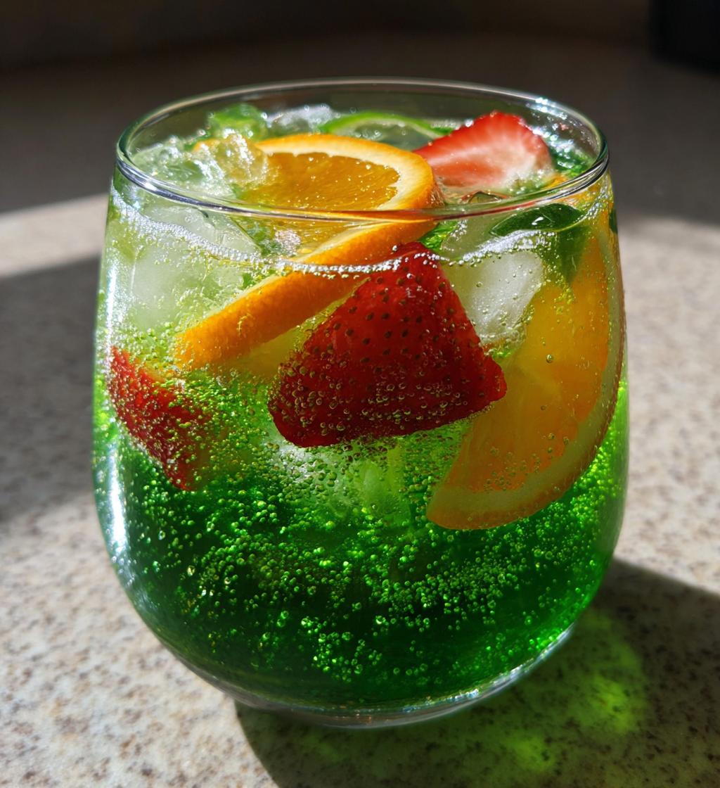 grinch punch recipe alcohol