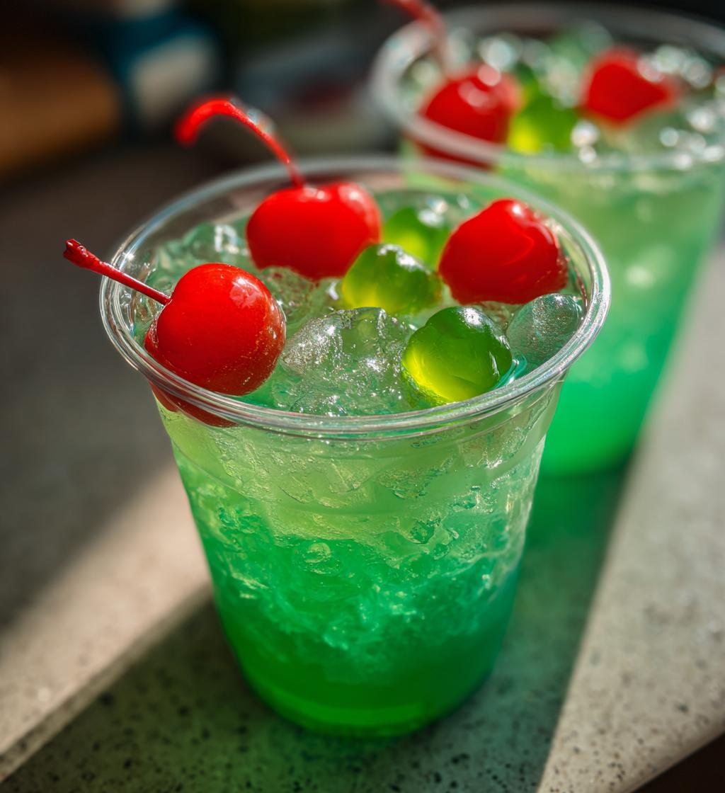 grinch punch recipe for kids