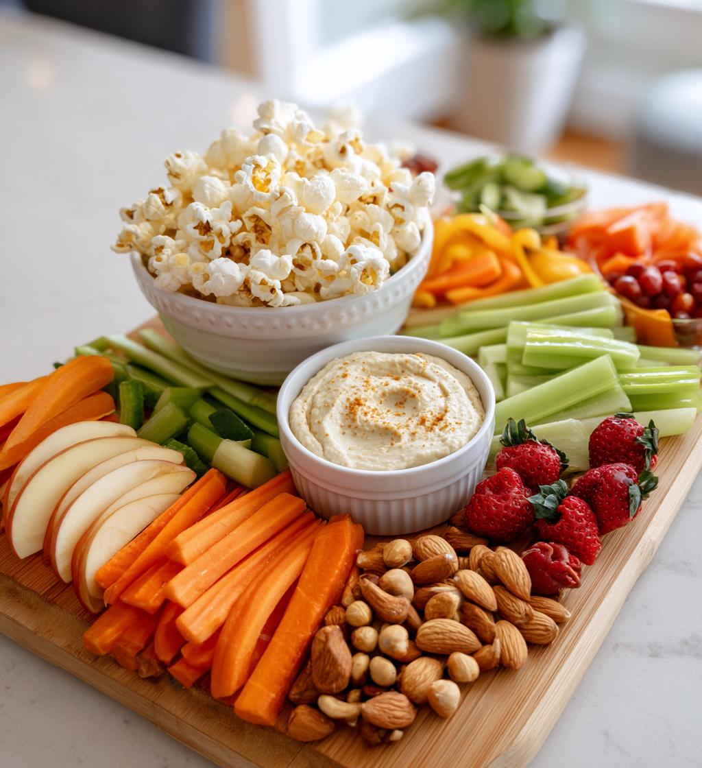 healthy game day snacks football season