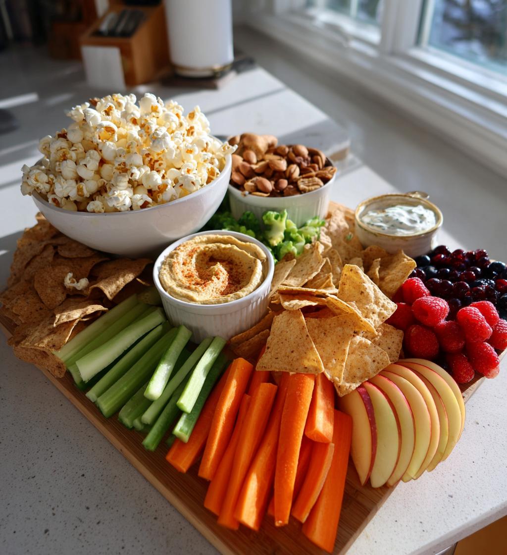 healthy snacks for game day