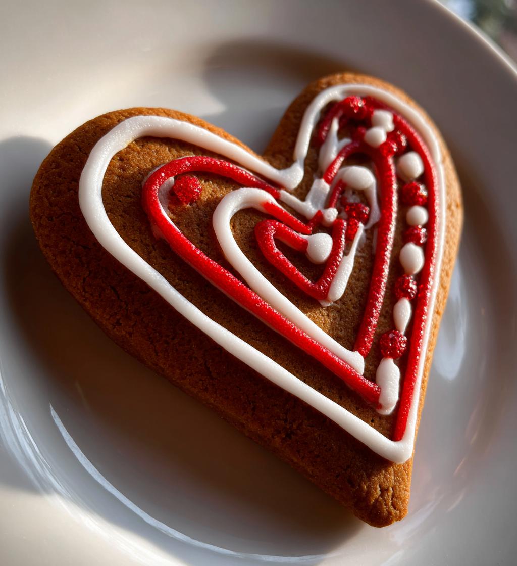 heart gingerbread
