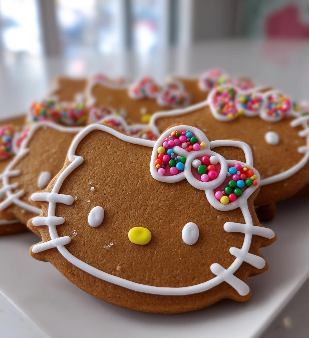 hello kitty gingerbread