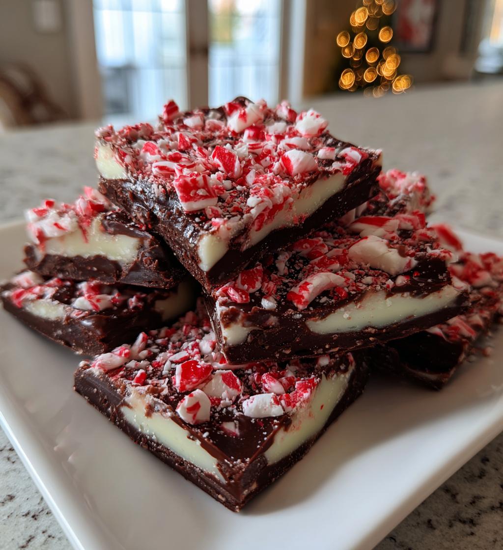 homemade peppermint bark