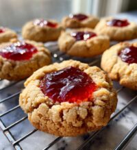 homemade thumbprint cookies