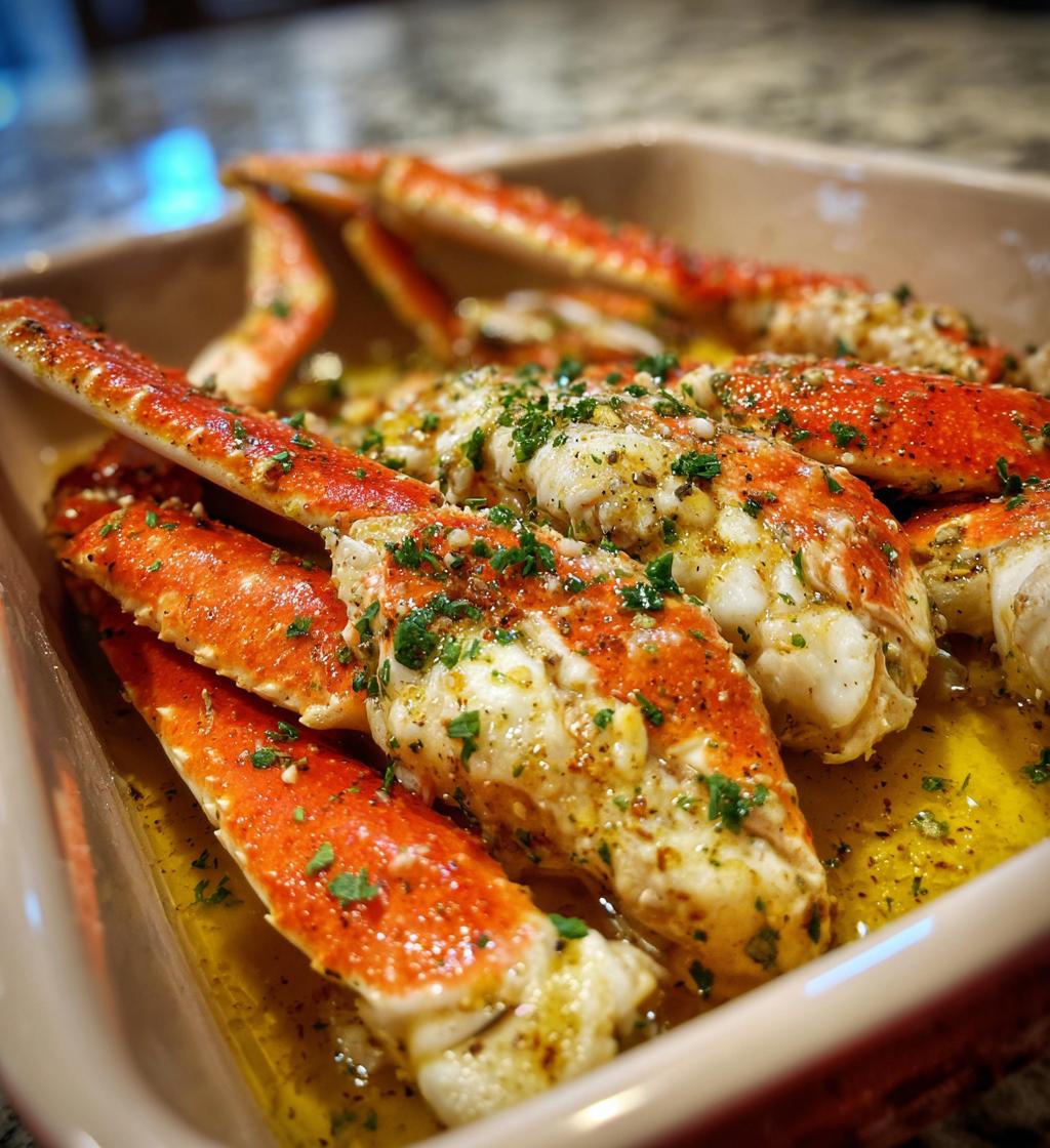 how long to cook king crab legs in oven