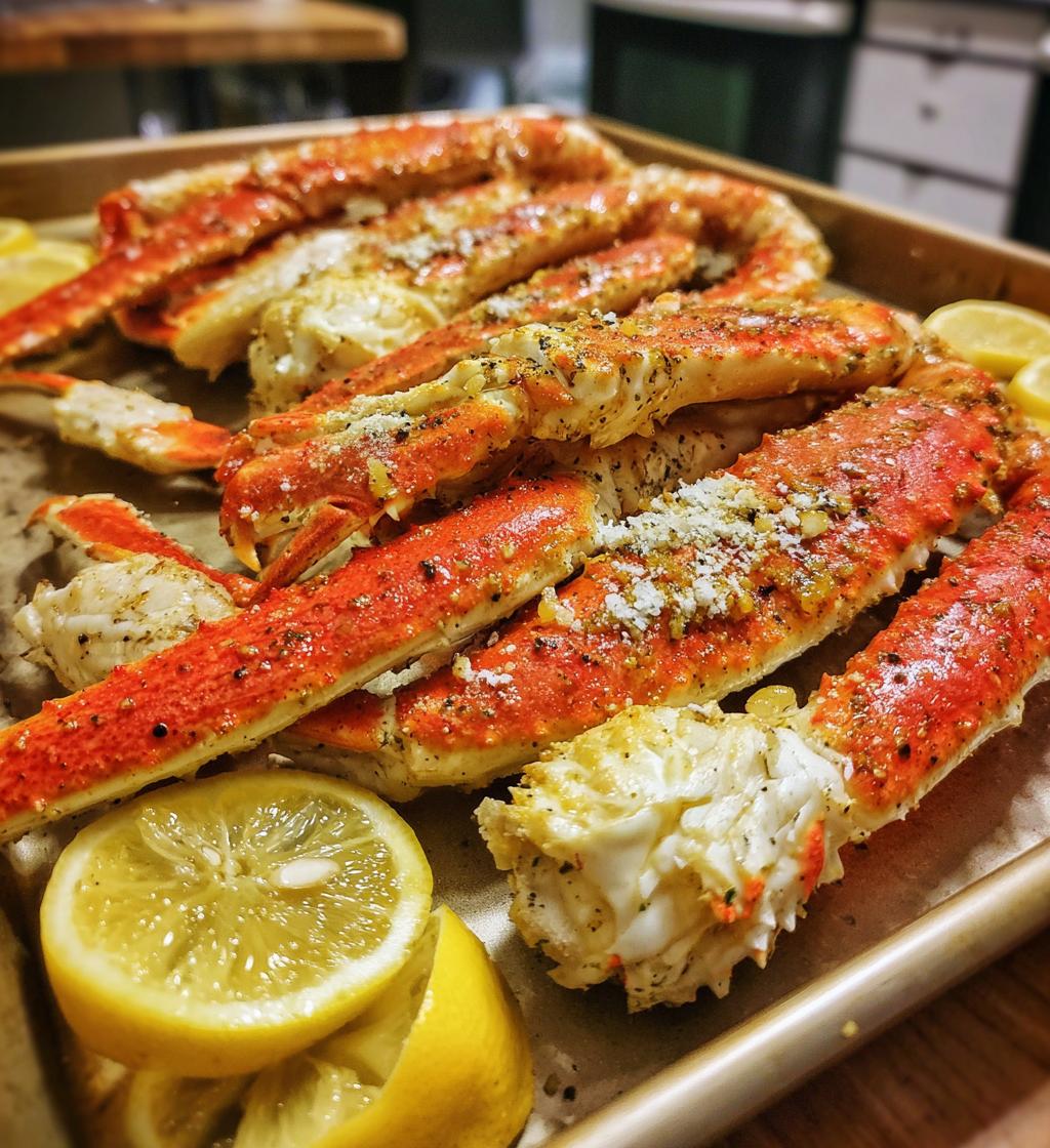 how to bake snow crab legs in oven