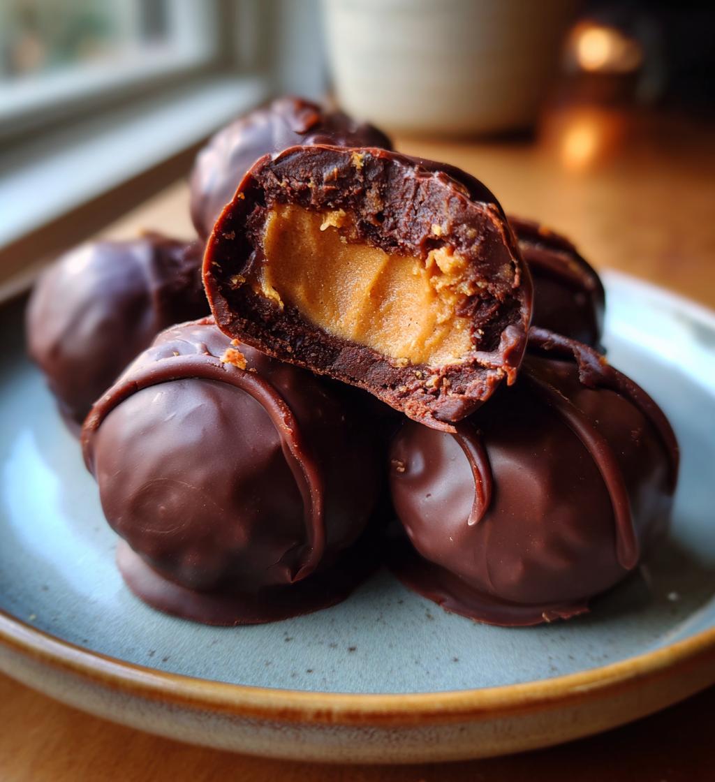 how to dip buckeyes in chocolate