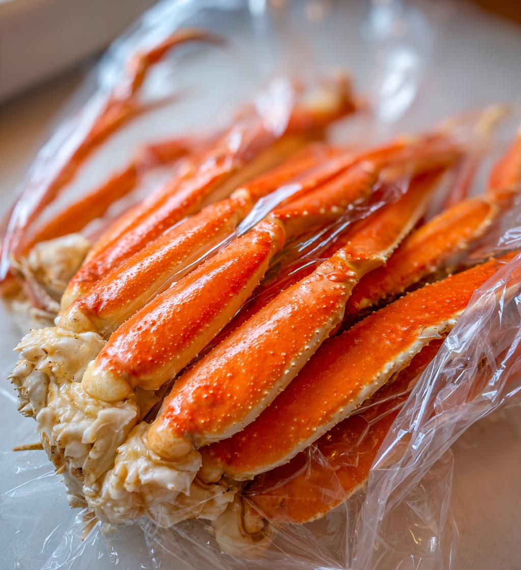 how to freeze crab legs