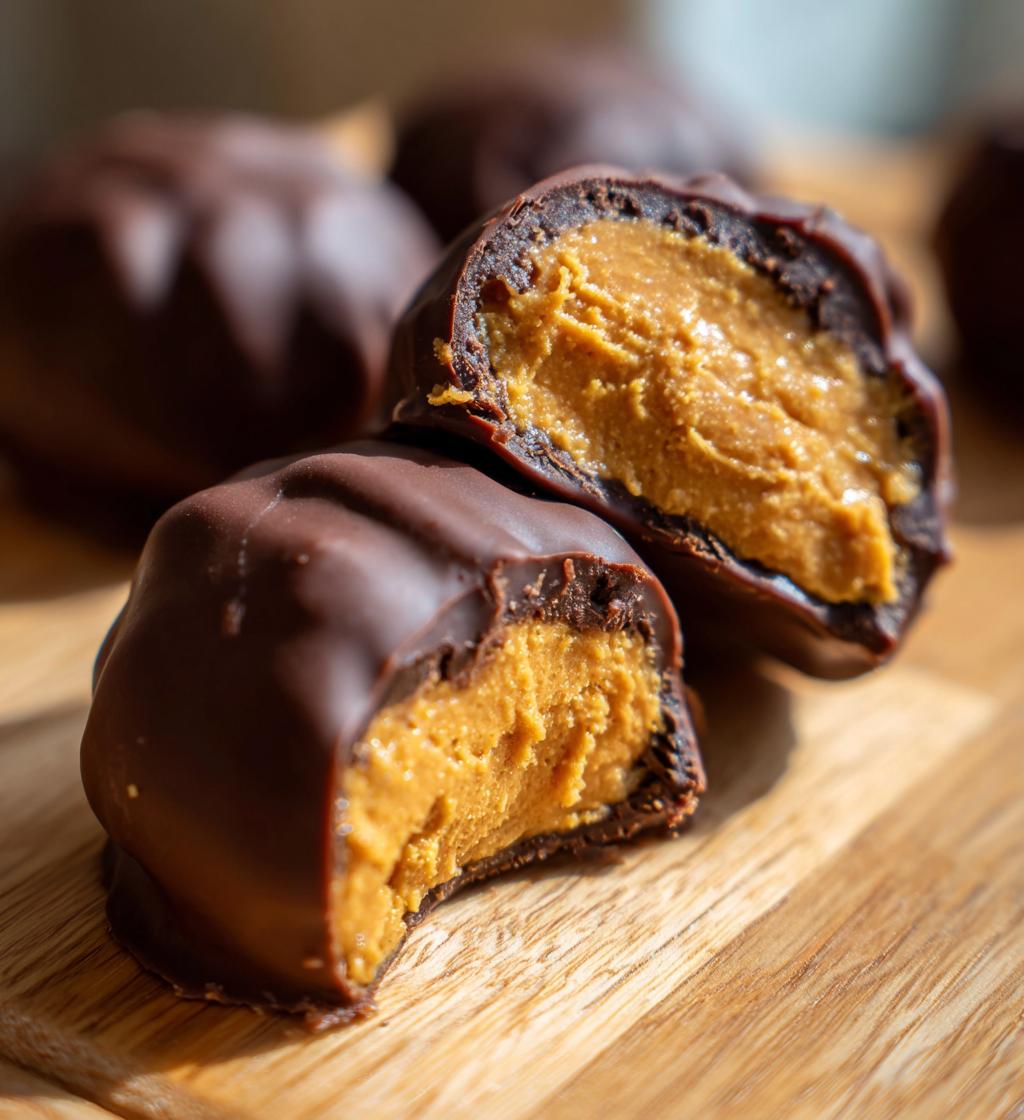 how to make buckeyes with peanut butter powder