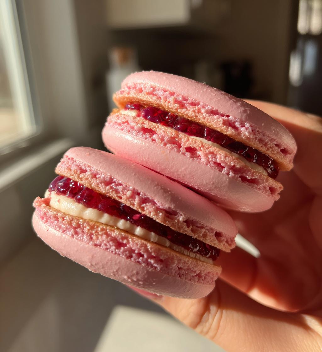 how to make galentines macarons