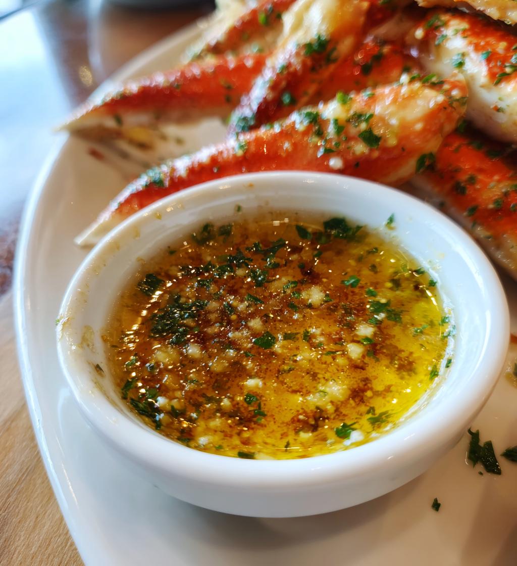 how to make garlic butter for crab legs