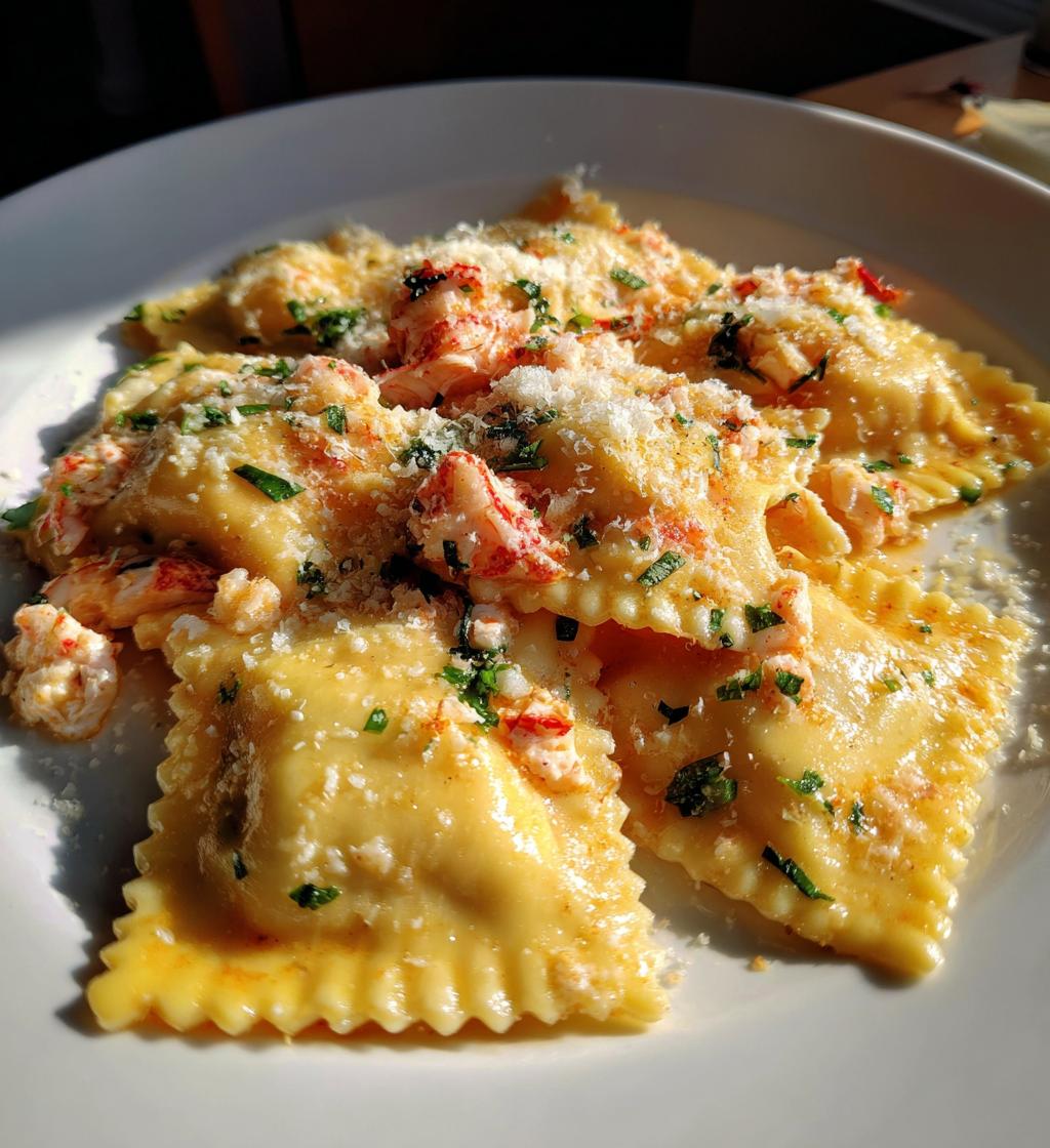 how to make lobster ravioli