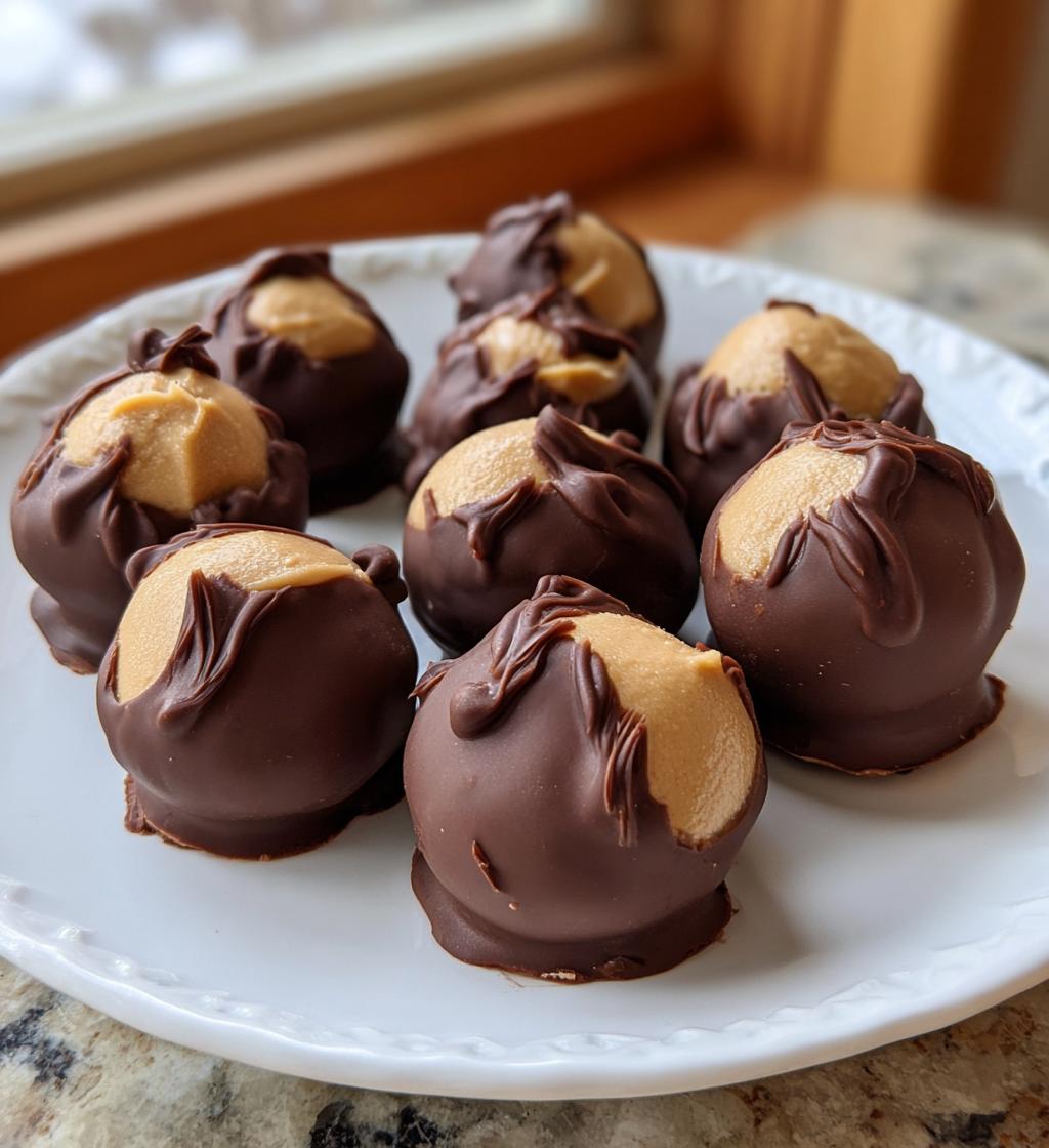 how to make peanut butter buckeyes