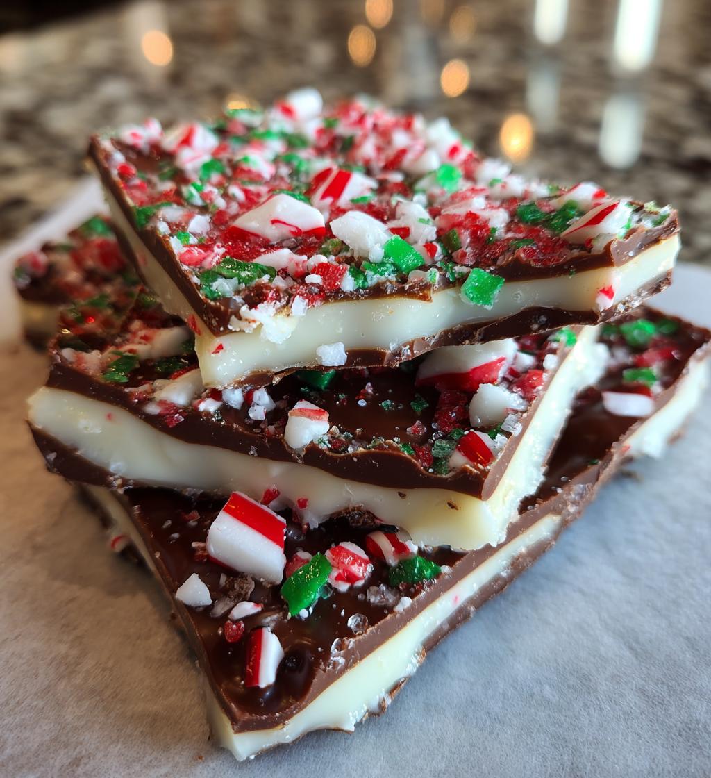how to make peppermint bark