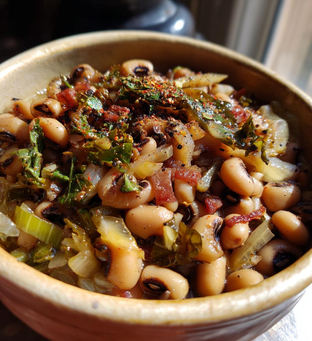 how to make southern black eyed peas