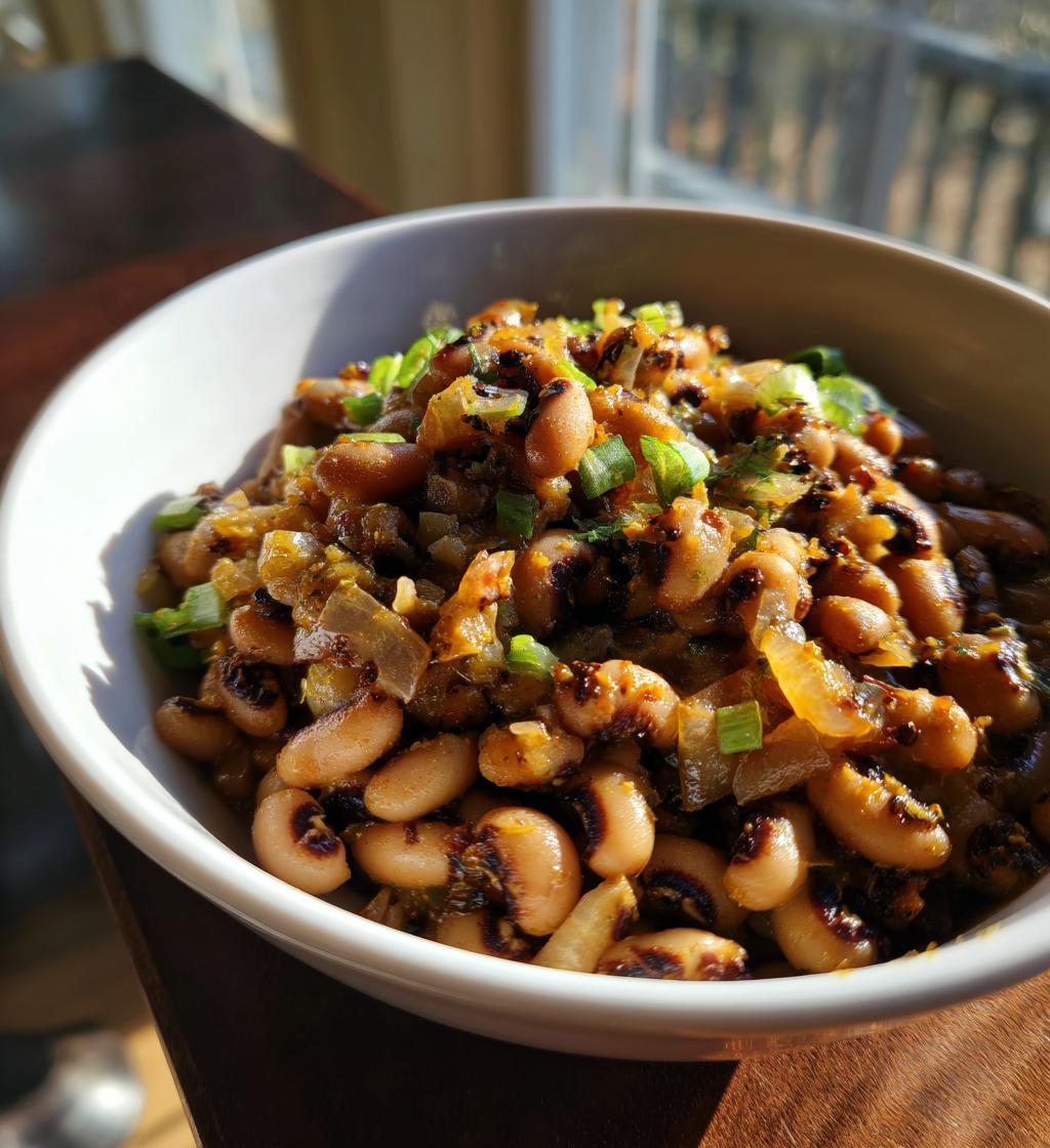 how to season black eyed peas