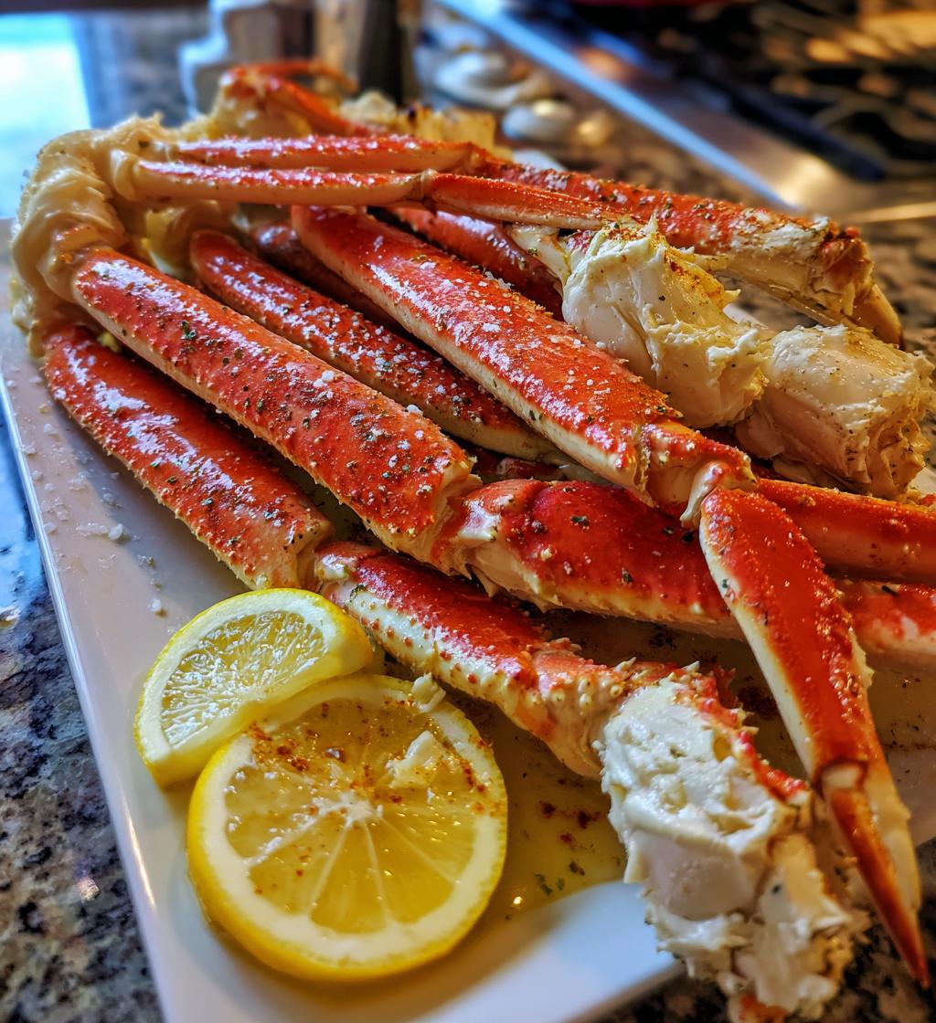 how to serve crab legs