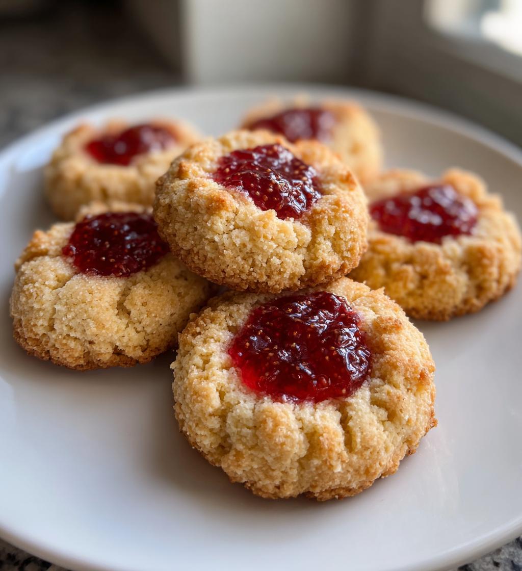 jam thumbprint cookies recipe