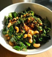 kale and black eyed peas