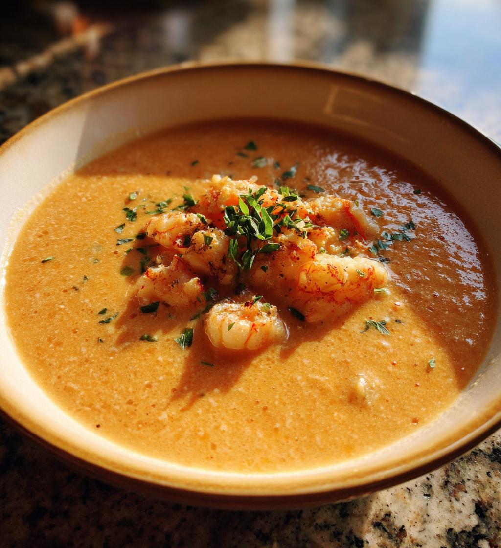 langostino lobster bisque