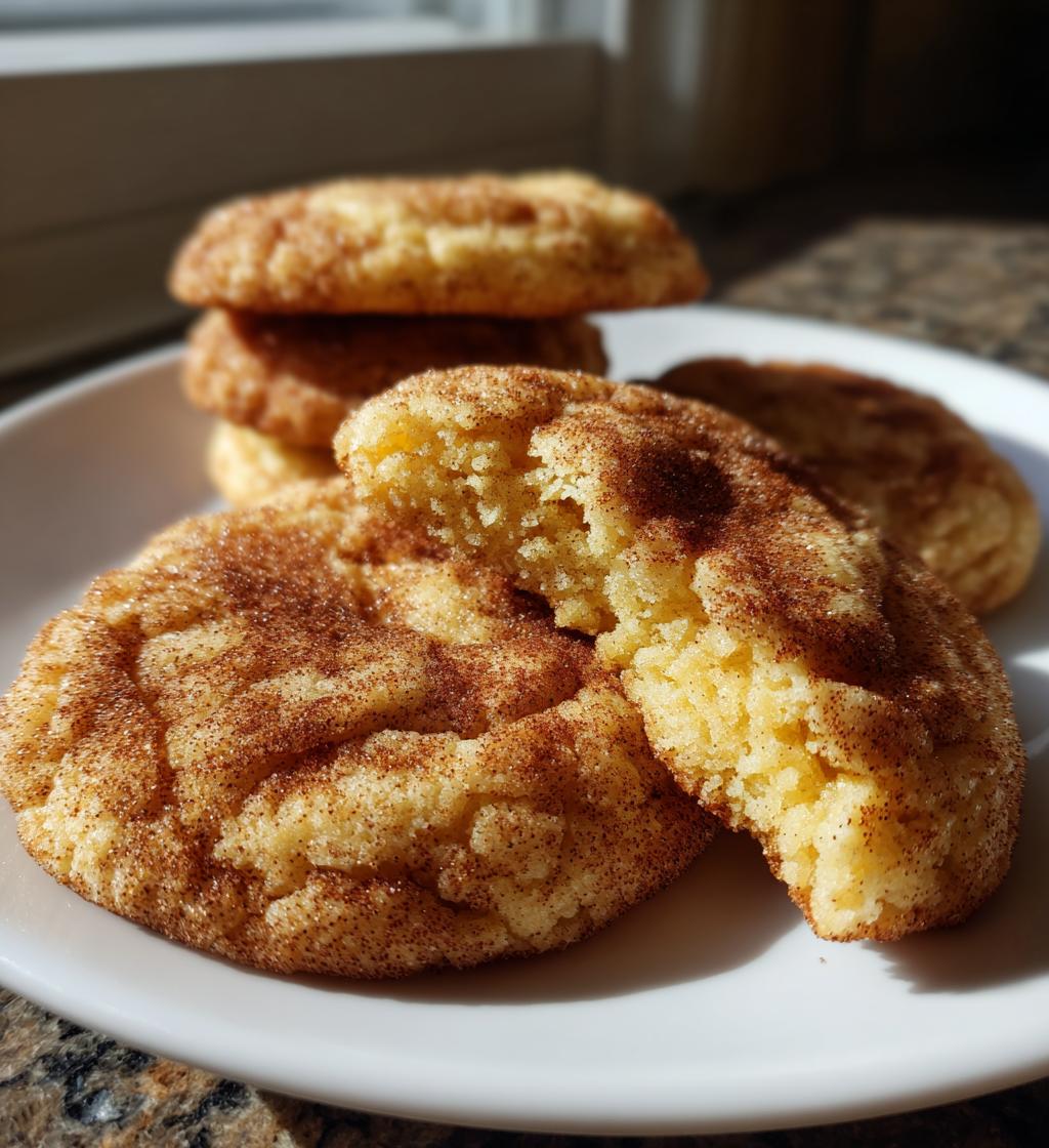 large snickerdoodle cookies