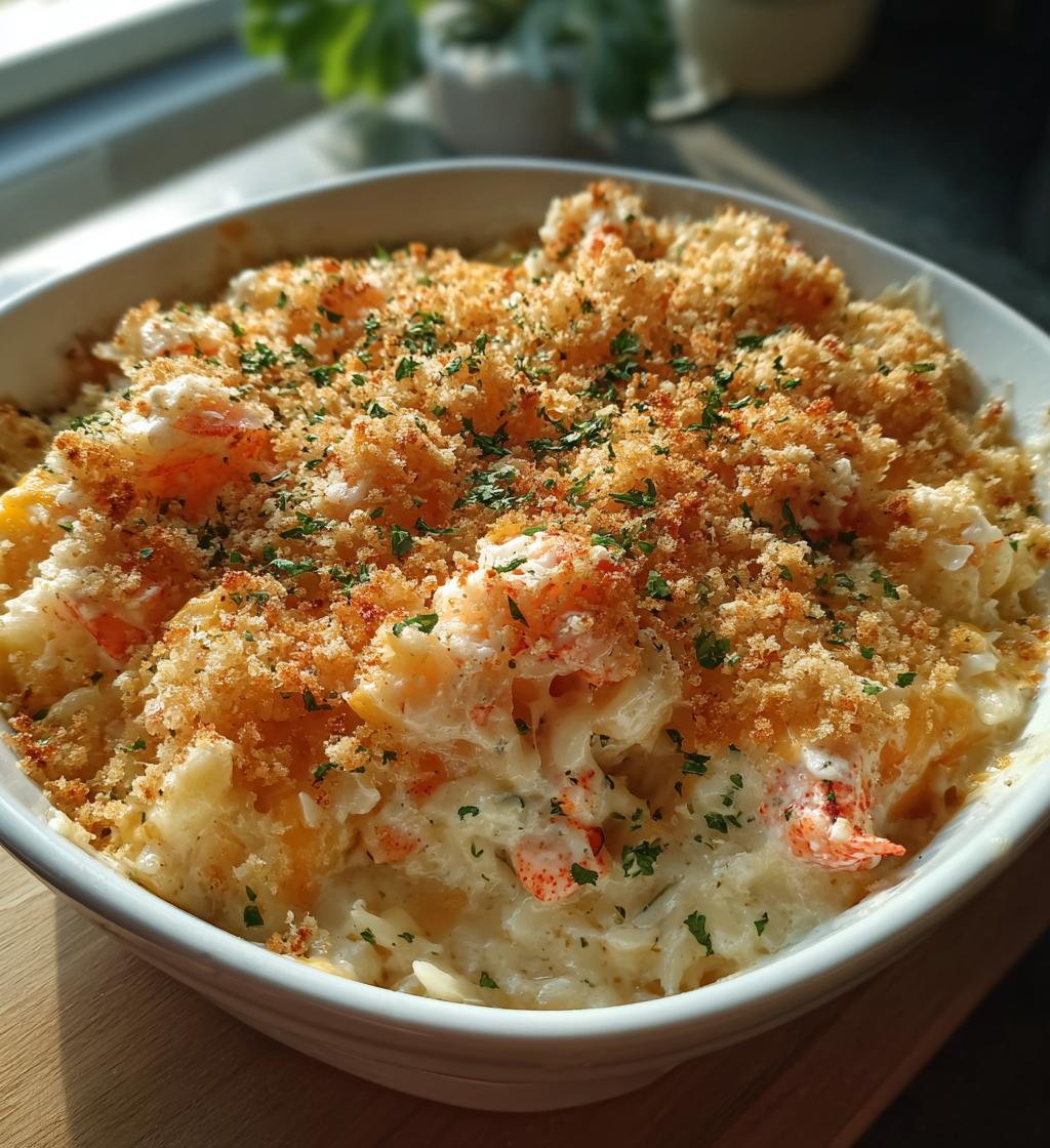 lazy lobster casserole
