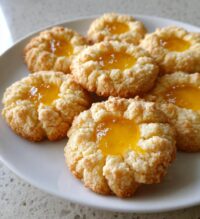 lemon thumbprint cookies