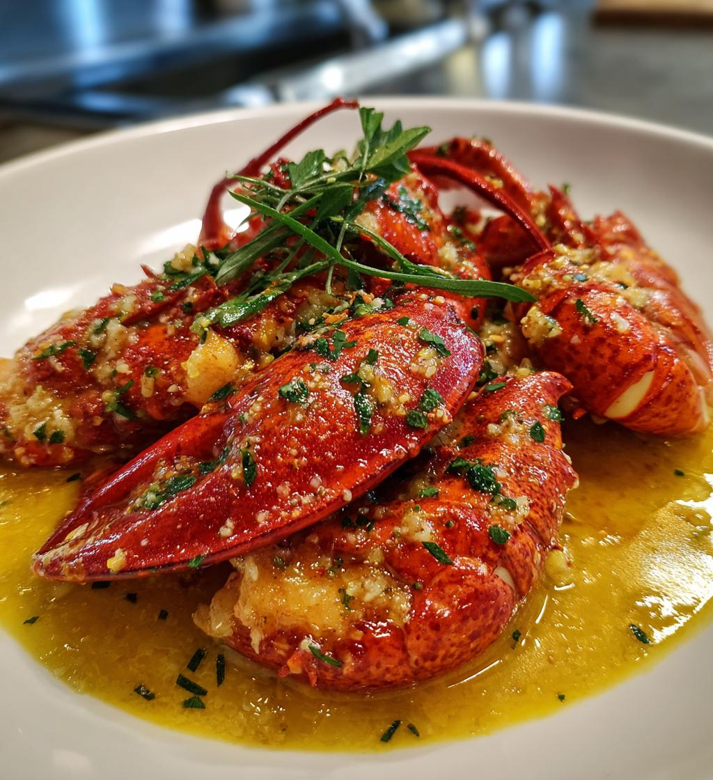 lobster aesthetic food