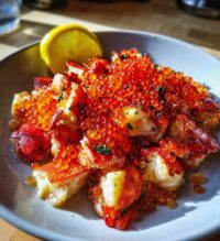 lobster and caviar