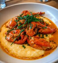 lobster and grits
