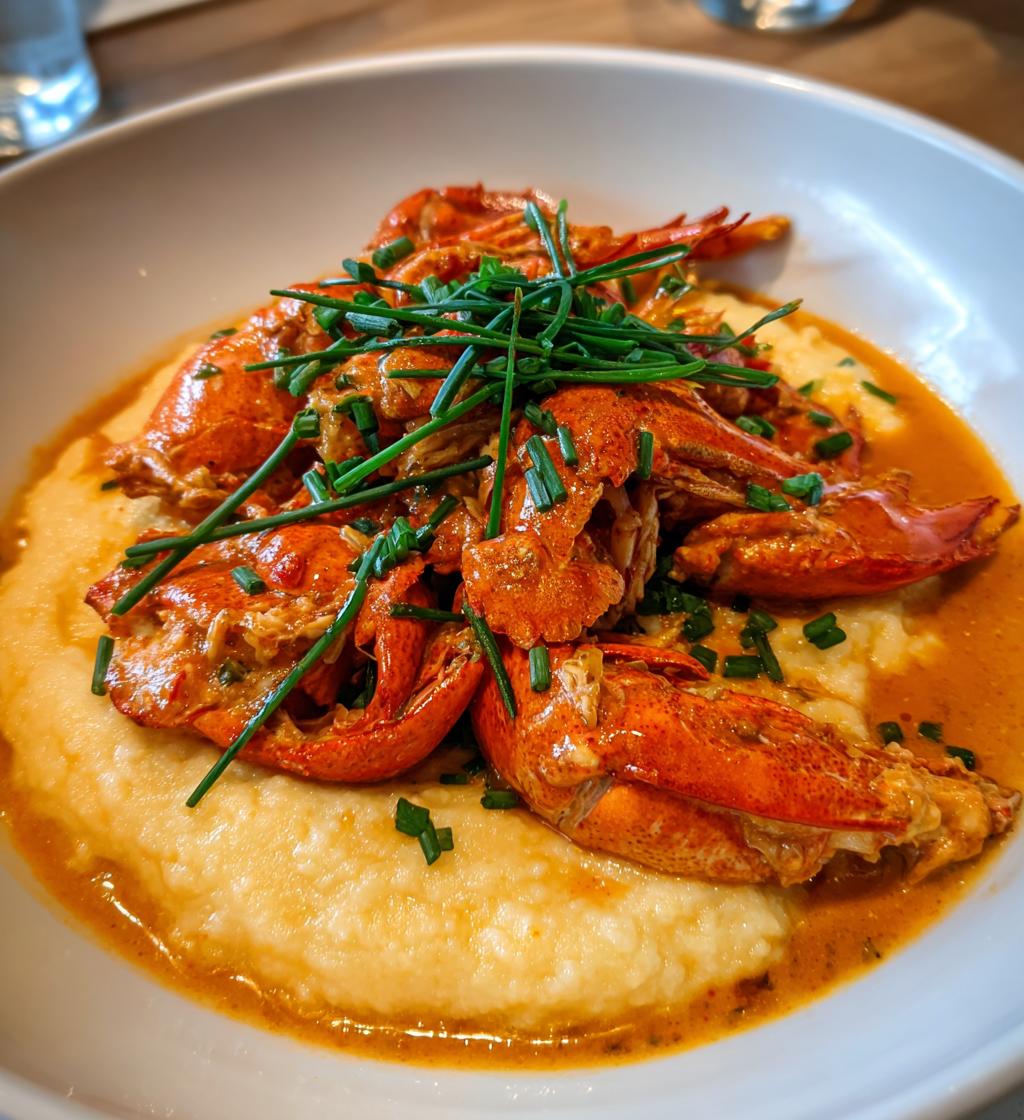 lobster and grits