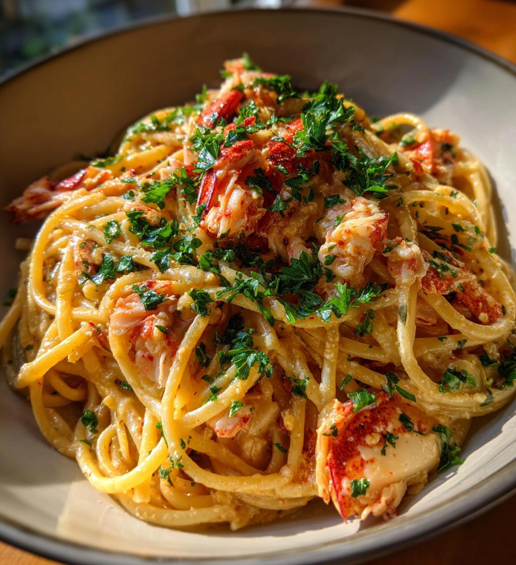lobster and pasta