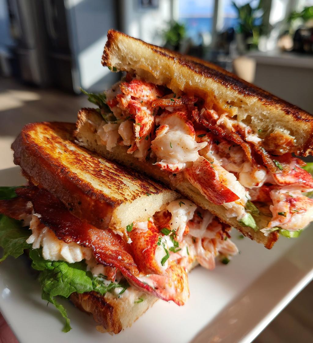 lobster blt sandwich