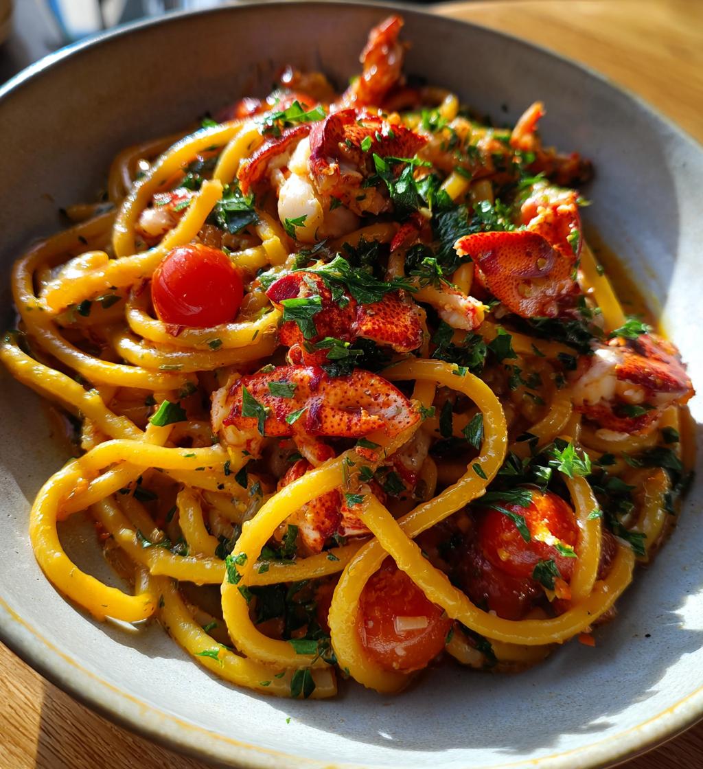 lobster bucatini