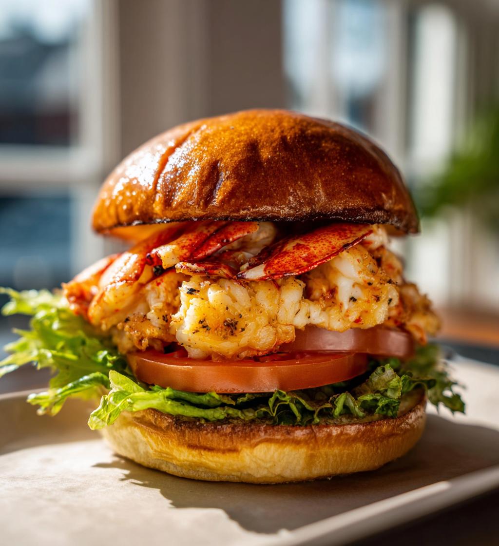 lobster burger recipe