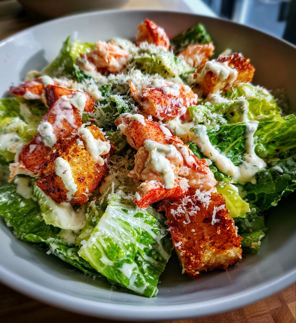 lobster caesar salad