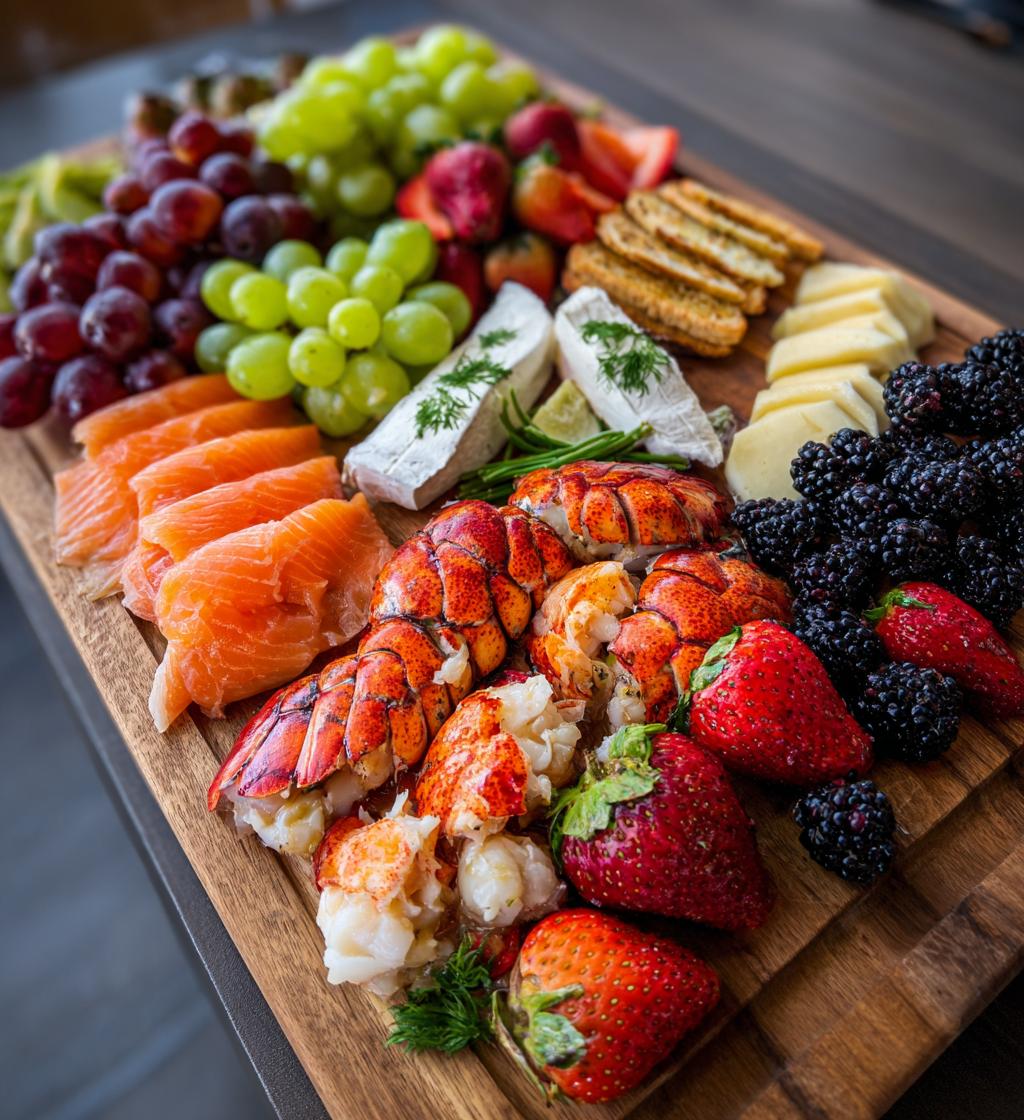 lobster charcuterie board