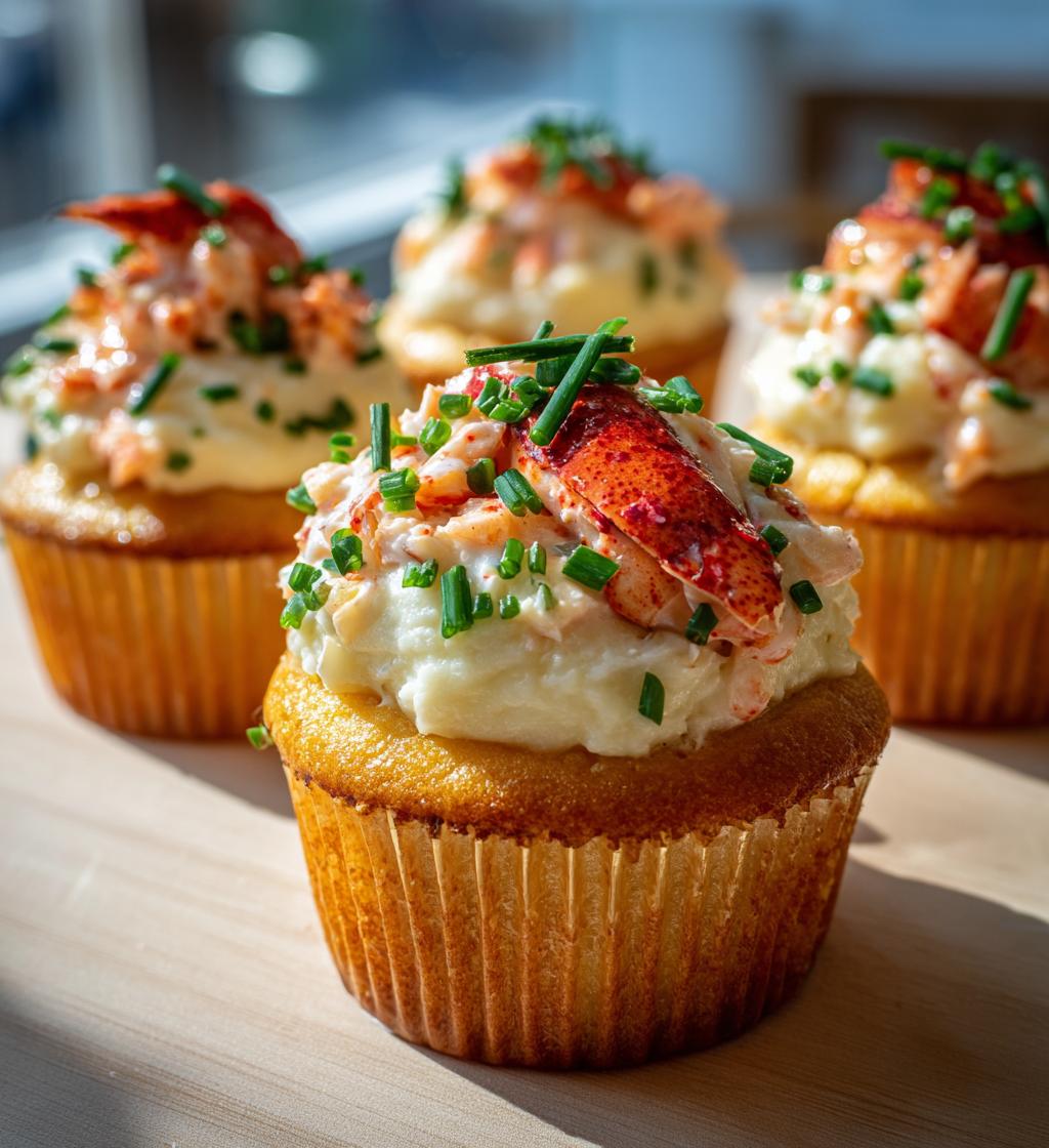 lobster cupcakes