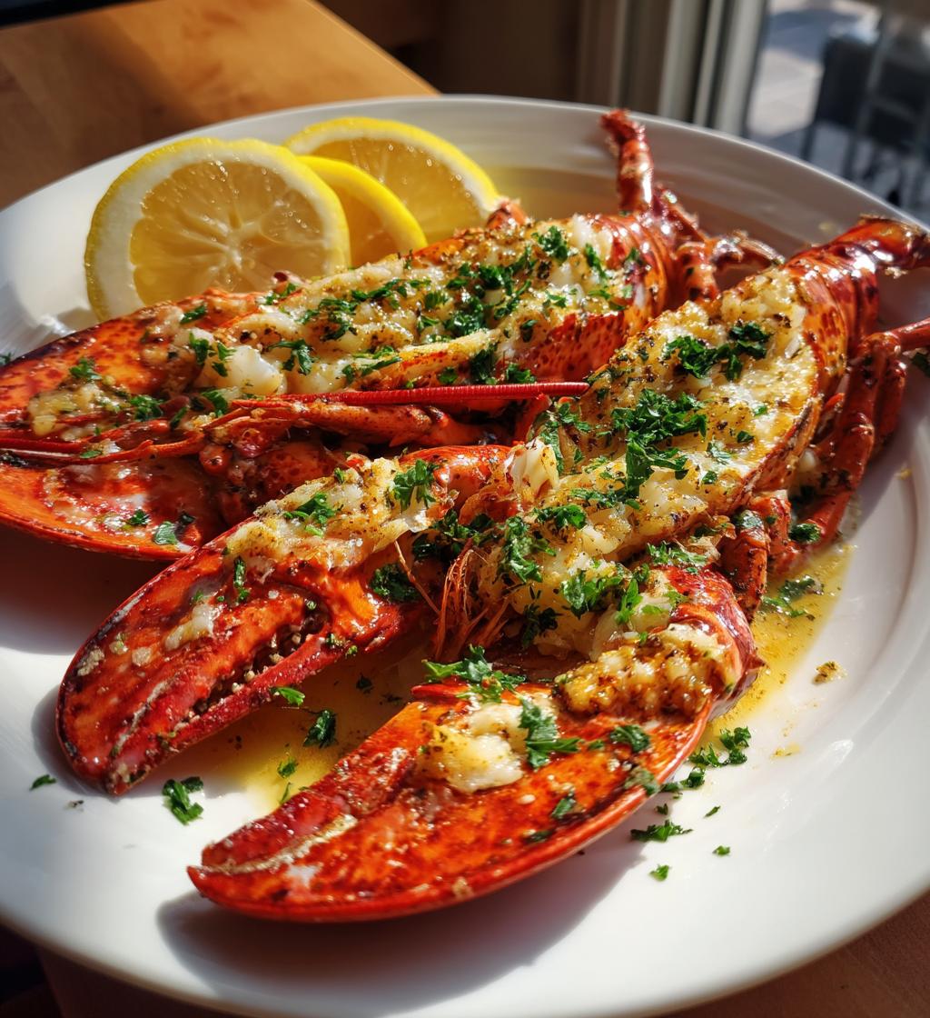 lobster dinner aesthetic