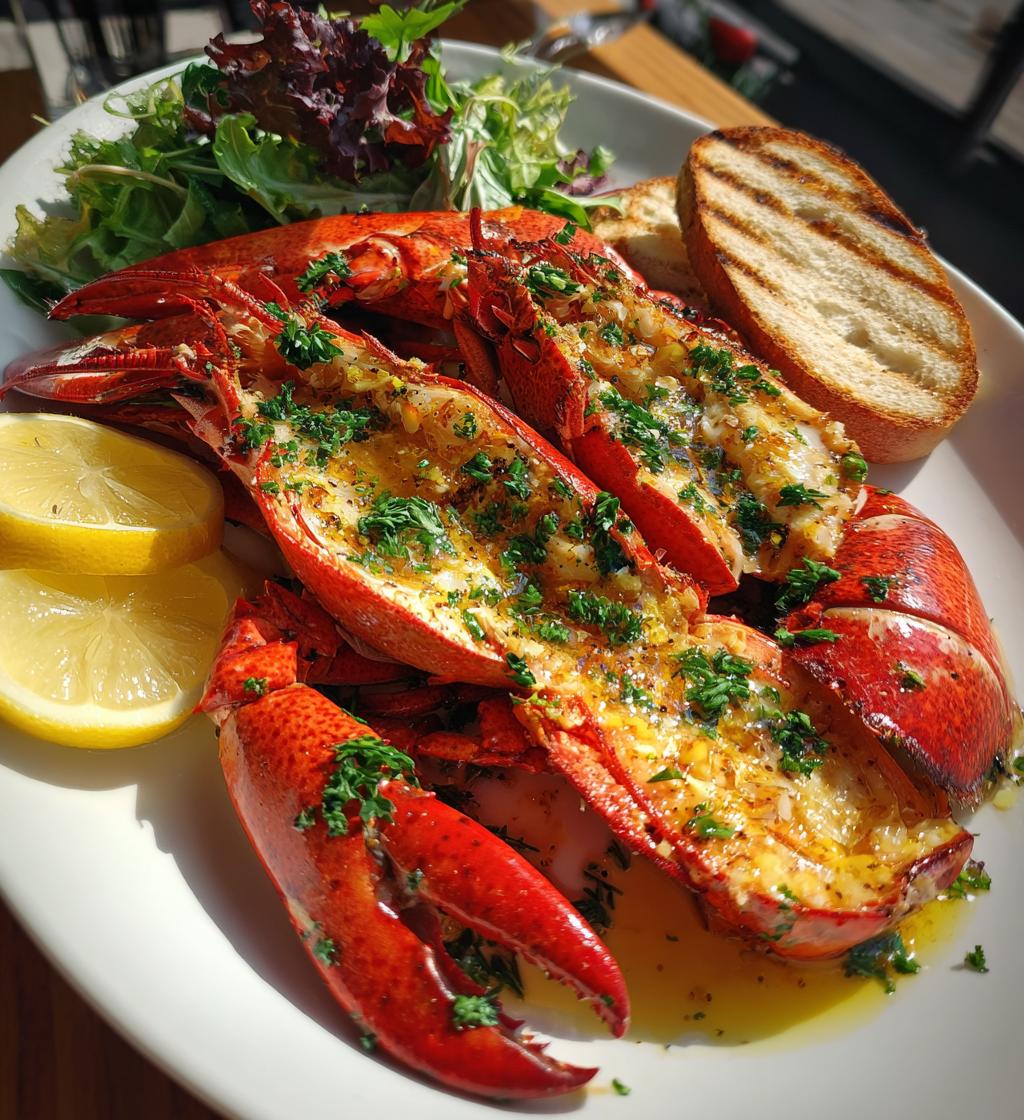 lobster dinner menu ideas